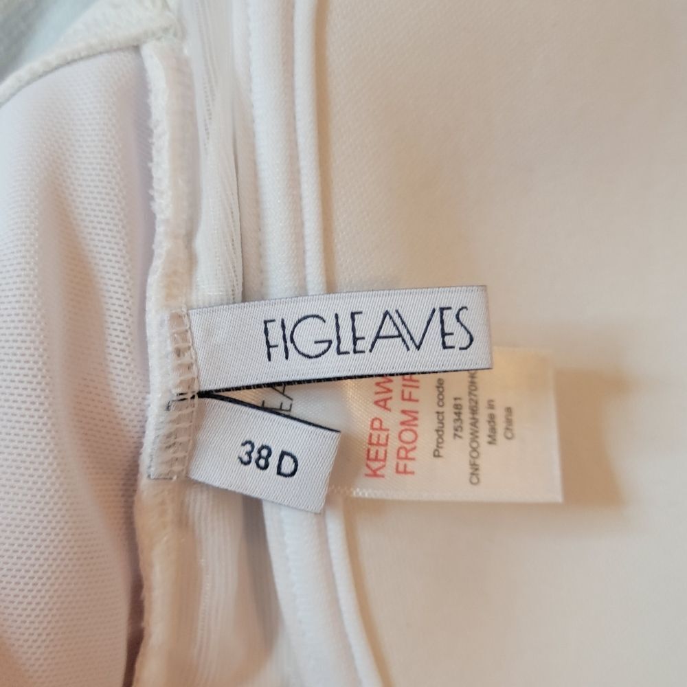 NWOT Figleaves Convertible Bikini Top; 38D - Picture 5 of 7